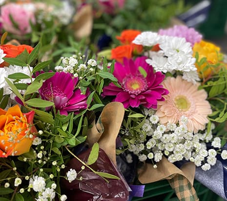 Blumen als Zusatzsortiment am POS